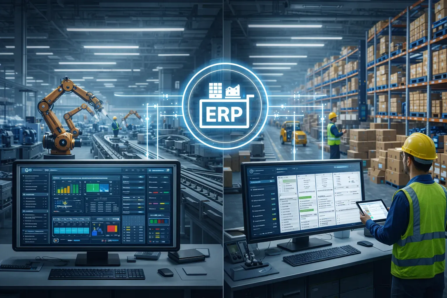 commsult blog - Building a Custom ERP System for Manufacturing and Warehouse Efficiency