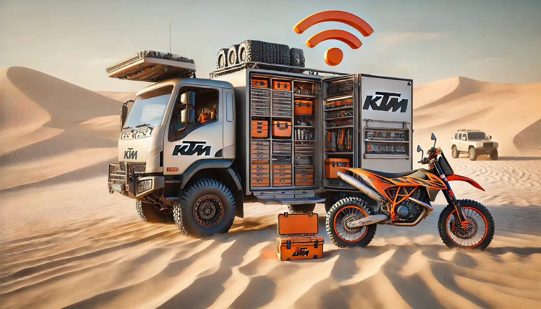commsult blog - commsult Menghadirkan Teknologi Offline Sync untuk Warehouse Management KTM di Tengah Gurun