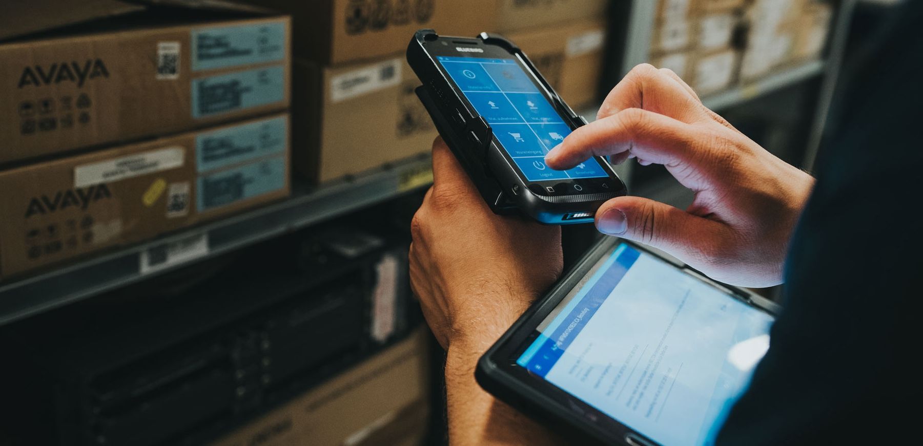 Handheld oder Stapler-Terminal kaputt - was tun?