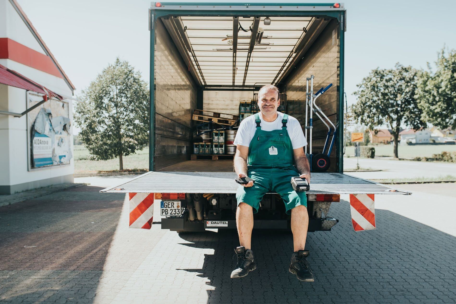 Fahrer-App und Smartphones in der Versandlogistik von Park & Bellheimer