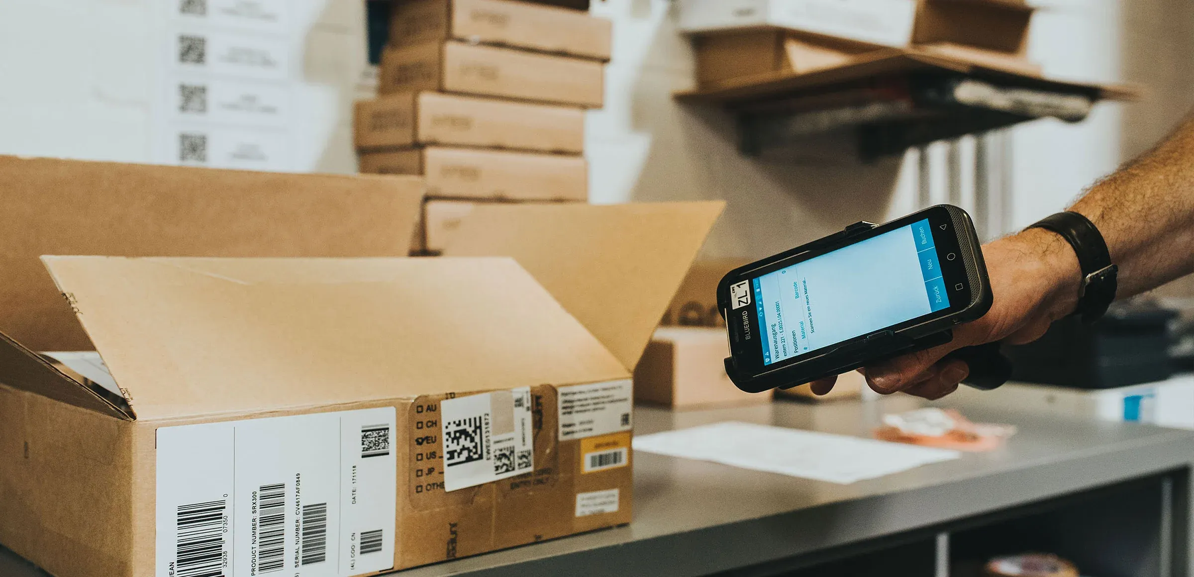 SAP Schnittstellen für mobile Datenerfassung in der Logistik