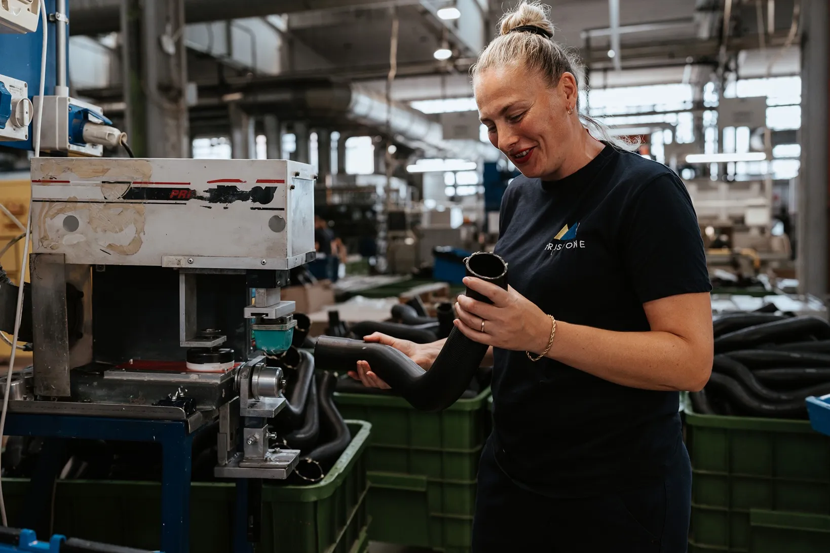 Ensure material staging