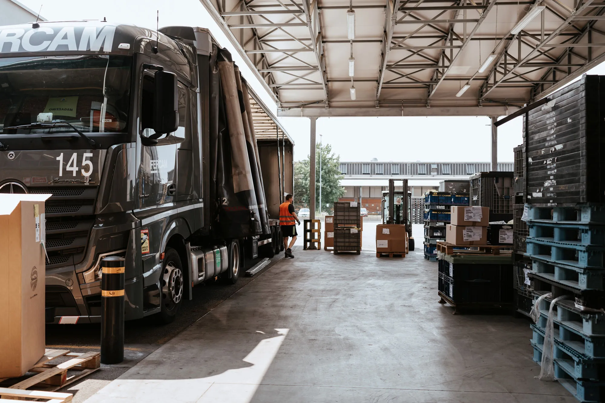 Pack items for shipment